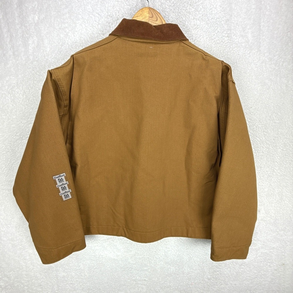 Carhartt Detroit Jacket Blanket Lined Mens 56 3XL J01 BRN Brown NWT NOS - Picture 3 of 16